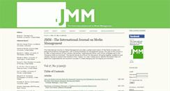 Desktop Screenshot of mediajournal.org